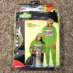 Oscar the Grouch Halloween Costume (S/M)